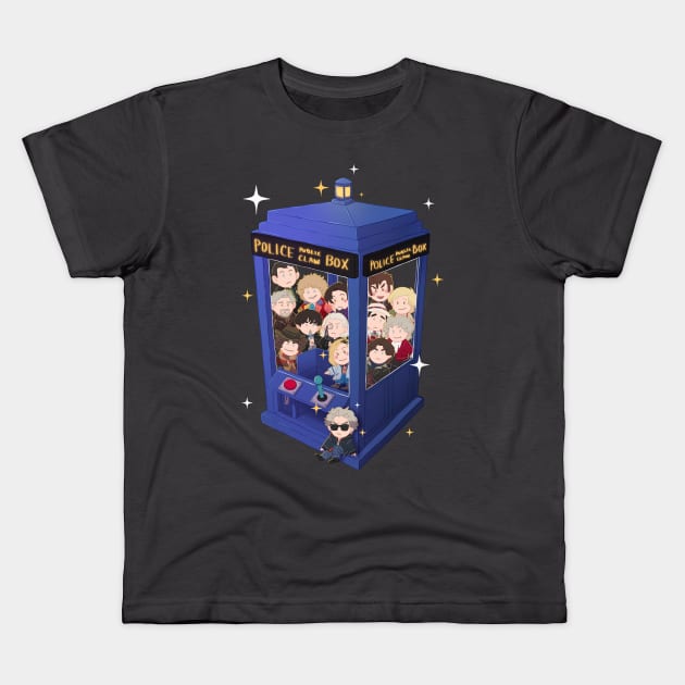 Police public claw box Kids T-Shirt by staypee